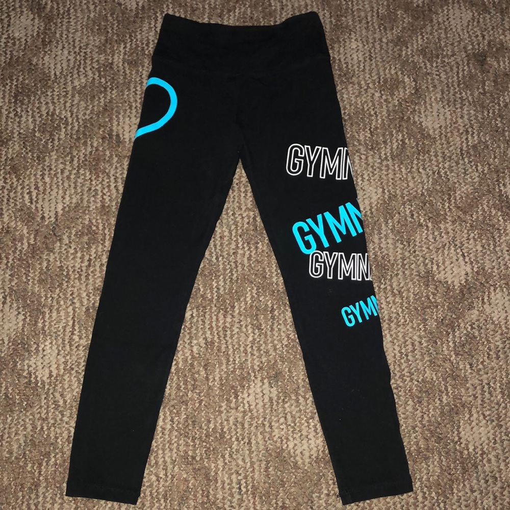 Justice Gymnastics leggings